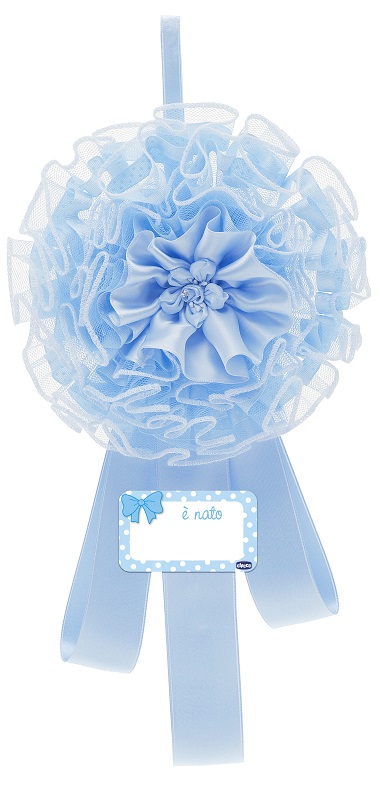 CHICCO ANNUNCIO NASCITA FIOCCO AZZURRO - FarmaLucia