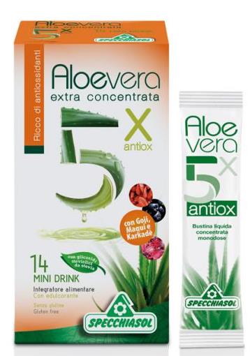 ALOE 5X CON ANTIOSSIDANTI 14 BUSTINE - FarmaLucia