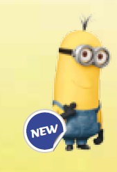 WARMIES PELUCHE MINION KEVIN - FarmaLucia