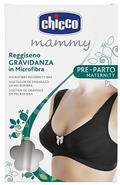 CHICCO MAMMY REGGISENO MICROFIBRA GRAVIDANZA NERO 5C - FarmaLucia