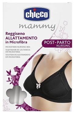 CHICCO MAMMY REGGISENO MICROFIBRA ALLATTAMENTO NERO 6C - FarmaLucia