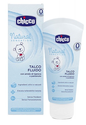 CHICCO TALCO FLUIDO NATURAL SENSATION 100 ML - FarmaLucia
