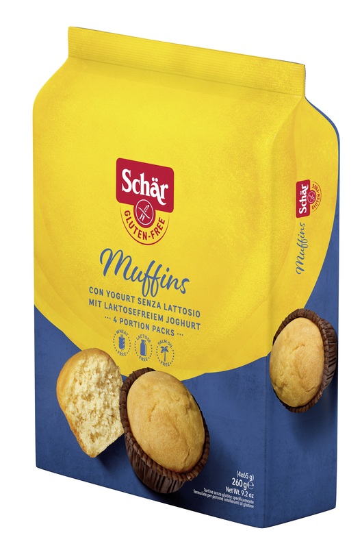 SCHAR MUFFINS SENZA LATTOSIO 4 PORZIONI DA 65 G - FarmaLucia