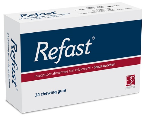 REFAST 24 CHEWING GUM SENZA ZUCCHERO - FarmaLucia