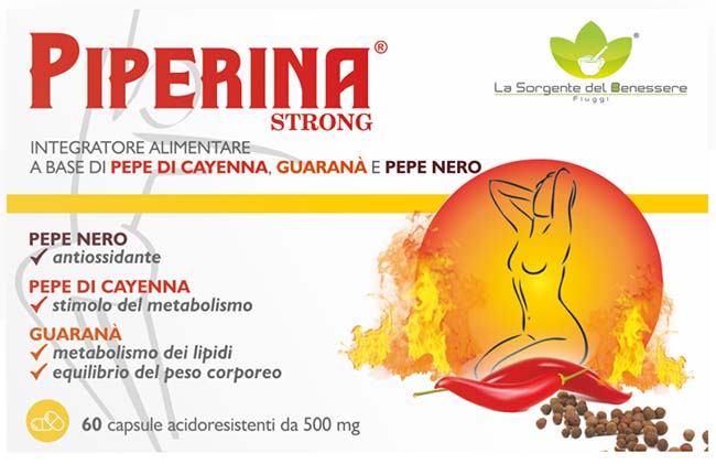 PIPERINA STRONG 60 CAPSULE - FarmaLucia