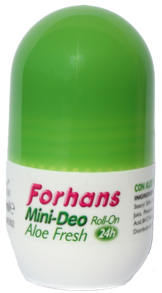 FORHANS MINI DEO ALOE FRESH 20 ML - FarmaLucia