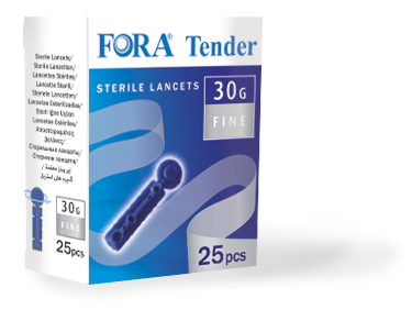 LANCETTE PUNGIDITO FORA TENDER 30 GAUGE 25 PEZZI - FarmaLucia