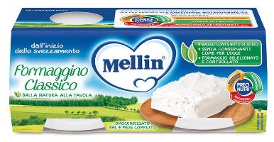 MELLIN BABY FORMAGGINO CLASSICO 2 X 80 G - FarmaLucia