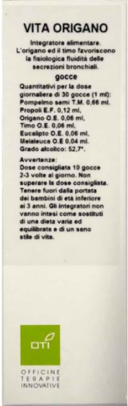 VITA ORIGANO GOCCE 30ML - FarmaLucia