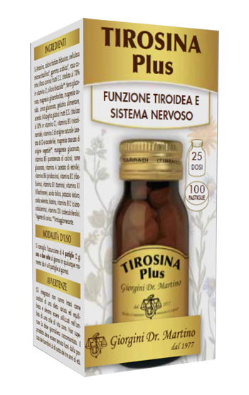 TIROSINA PLUS 100 PASTIGLIE - FarmaLucia