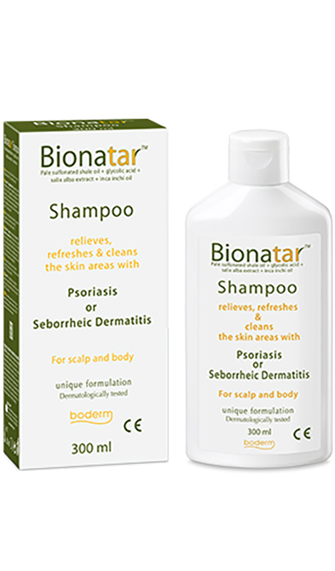 BIONATAR SHAMPOO INDICATO IN PRESENZA DI SINTOMI DI PSORIASI O DERMATITE SEBORROICA 300 ML CE - FarmaLucia