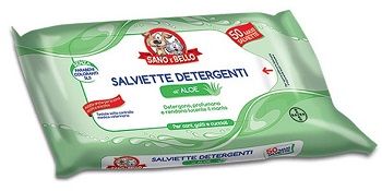 SANO E BELLO SALVIETTE DETERGENTI ALL'ALOE 50 PEZZI - FarmaLucia