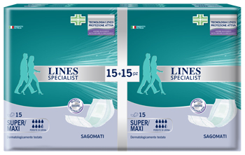 LINES SPECIALIST SAGOMATO MAXI 30 PEZZI - FarmaLucia