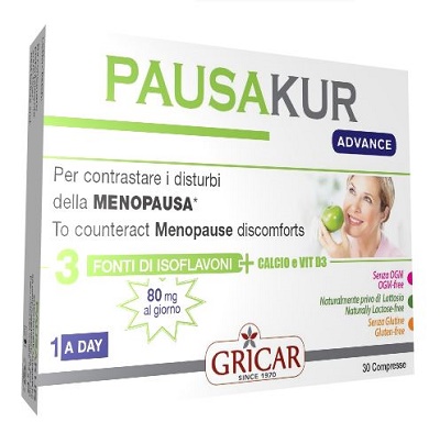 PAUSAKUR ADVANCE 30 COMPRESSE 800 MG - FarmaLucia