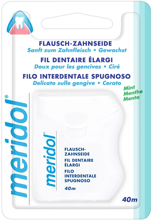 MERIDOL EXPANDED FILO INTERDENTALE 40 METRI - FarmaLucia