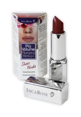 INCAROSE PIU' VOLUME PLUMPING RICHLIPS 01 SHEER NUDE - FarmaLucia