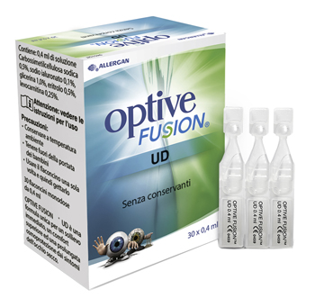 OPTIVE FUSION UD SOLUZIONE OFTALMICA STERILE 30 FLACONCINI MONODOSE 0,4 ML - FarmaLucia