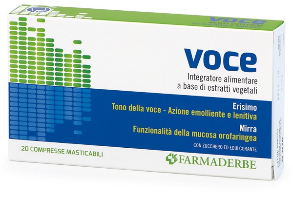 VOCE 20 COMPRESSE MASTICABILI - FarmaLucia