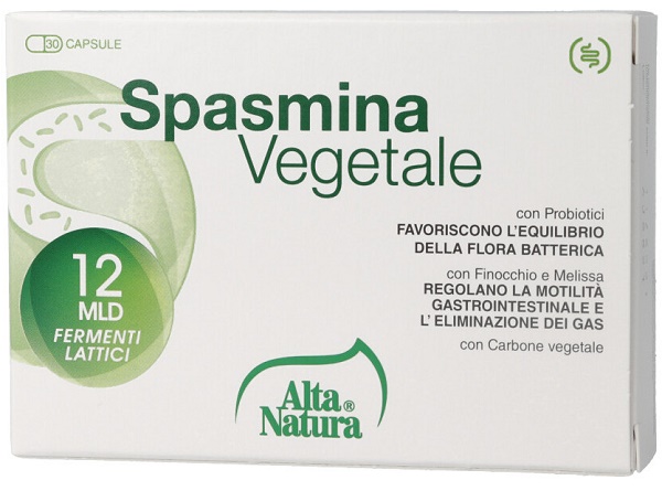 SPASMINA VEGETALE 30 CAPSULE - FarmaLucia