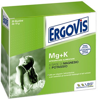 ERGOVIS MG+K 20 BUSTE 10 G - FarmaLucia