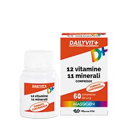 MASSIGEN DAILYVIT 12 VITAMINE 11 MINERALI 60 COMPRESSE RIVESTITE - FarmaLucia