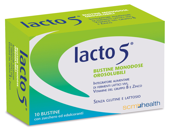 LACTO 5 10 BUSTINE OROSOLUBILI - FarmaLucia