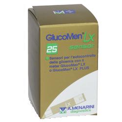 STRISCE MISURAZIONE GLICEMIA GLUCOMEN LX PLUS 25 PEZZI - FarmaLucia