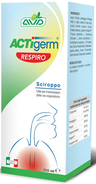ACTIGERM RESPIRO SCIROPPO 250 ML - FarmaLucia