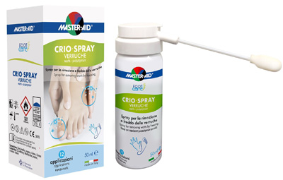 CRIO SPRAY VERRUCHE MASTER-AID FOOTCARE 50 ML E1 - FarmaLucia