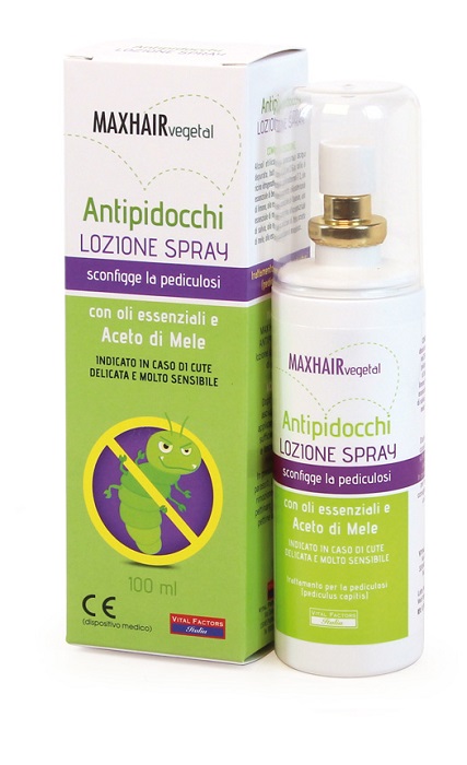 MAXHAIR VEGETAL SPRAY TRATTAMENTO PIDOCCHI 100 ML - FarmaLucia