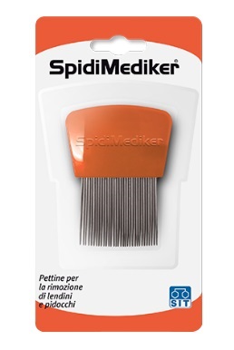 PETTINE ANTIPEDICULOSI SPIDI MEDIKER - FarmaLucia