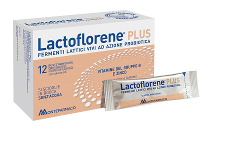 LACTOFLORENE PLUS 12 BUSTINE MONODOSE - FarmaLucia