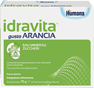 IDRAVITA GUSTO ARANCIA 12 BUSTINE DA 6,25 G - FarmaLucia