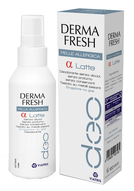 DERMAFRESH PELLI ALLERGICHE ALFA LATTE 100 ML - FarmaLucia