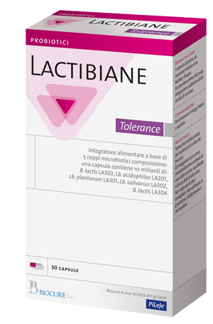 LACTIBIANE TOLERANCE 30 CAPSULE - FarmaLucia