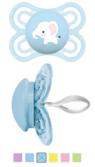 MAM PERFECT SUCCHIETTO 0+ SILICONE CONFEZIONE SINGOLA - FarmaLucia