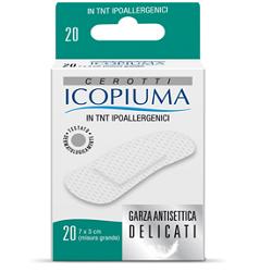 ICOPIUMA CEROTTO IN TESSUTO NON TESSUTO GRANDE 20 PEZZI - FarmaLucia