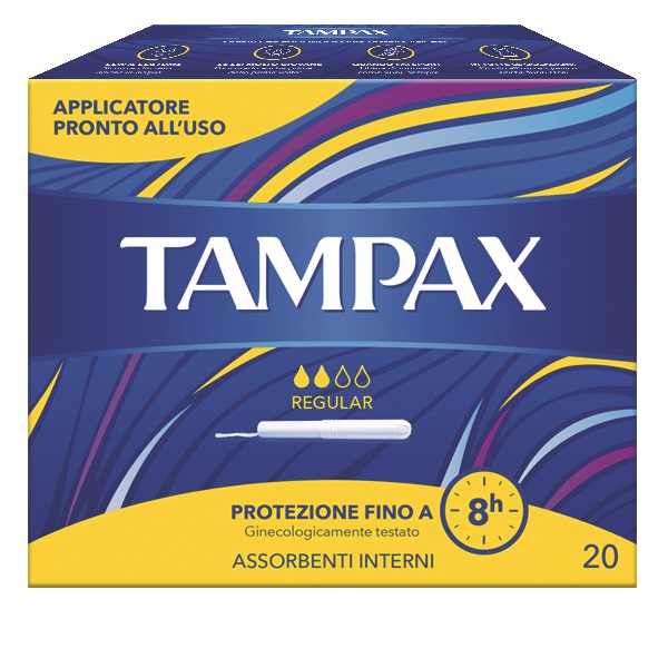 TAMPAX BLUE BOX REGULAR 20 PEZZI - FarmaLucia