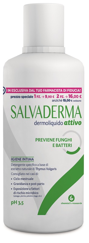 SALVADERMA DERMOLIQUIDO ATTIVO 500 ML - FarmaLucia
