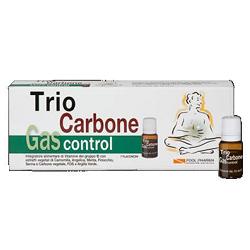 TRIOCARBONE GAS CONTROL 7 FLACONCINI 10 ML - FarmaLucia