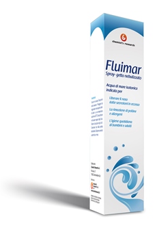 FLUIMAR SPRAY SOLUZIONE ISOTONICA STERILE ACQUA DI MARE RICCA DI SALI E OLIGOELEMENTI INDICATA PER PULIZIA DELLE CAVITA'NASALI IN CASO DI ECCESSIVA SECCHEZZA - FarmaLucia