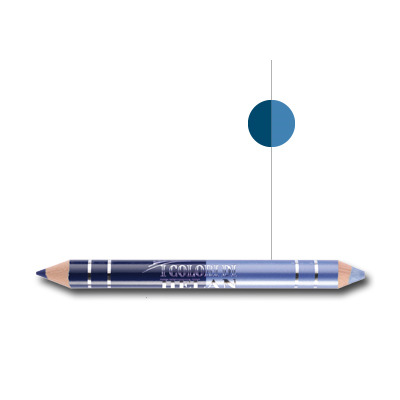 I COLORI DI HELAN BIO MATITA DUO OCCHI AVIO BLU NOTTE - FarmaLucia