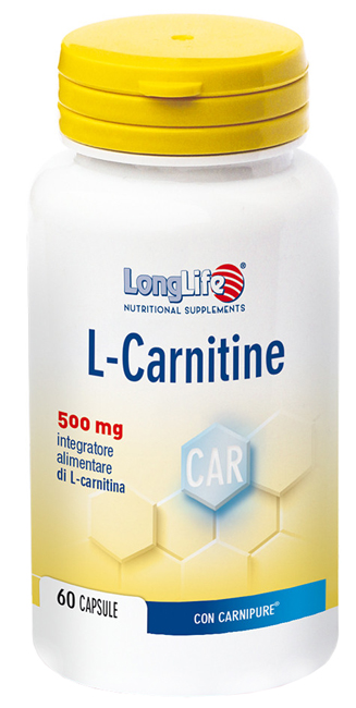 LONGLIFE L-CARNITINE 60 CAPSULE DI GELATINA DA 960 MG - FarmaLucia