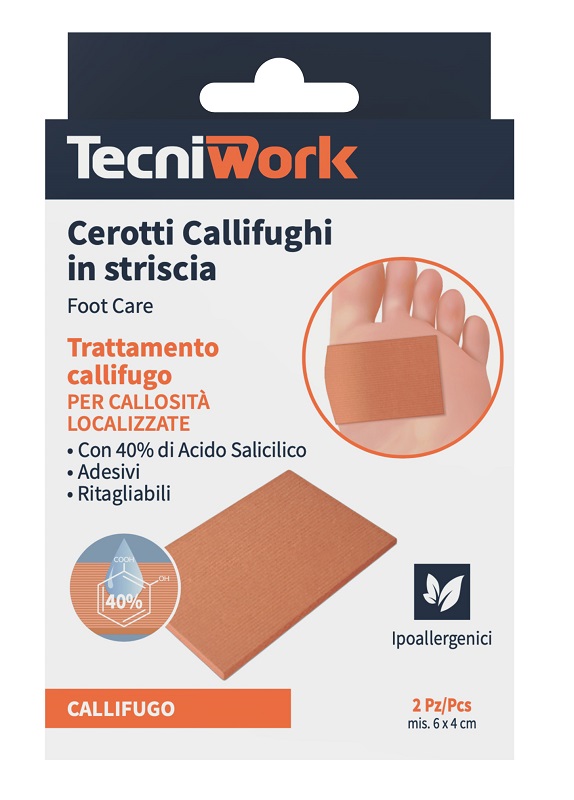 CEROTTI CALLIFUGHI IN STRISCIA CONFEZIONE DA 2 PEZZI - FarmaLucia