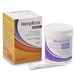 HERPLESS POLVERE BARATTOLO 30 G CON MISURINO - FarmaLucia