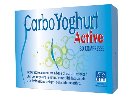 CARBOYOGHURT ACTIVE 30 COMPRESSE - FarmaLucia