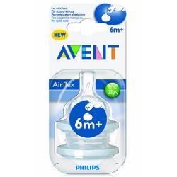 AVENT TETTARELLA FESSURA A Y PER LIQUIDI DENSI Y 2 PEZZI - FarmaLucia