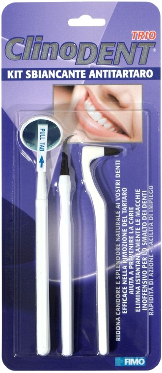 CLINODENT TRIO SBIANCANTE ANTI TARTARO - FarmaLucia