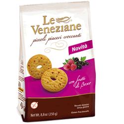 LE VENEZIANE BISCOTTI FRUTTI DI BOSCO 250 G - FarmaLucia