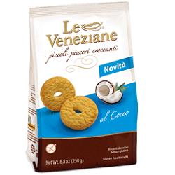 LE VENEZIANE BISCOTTI COCCO 250 G - FarmaLucia